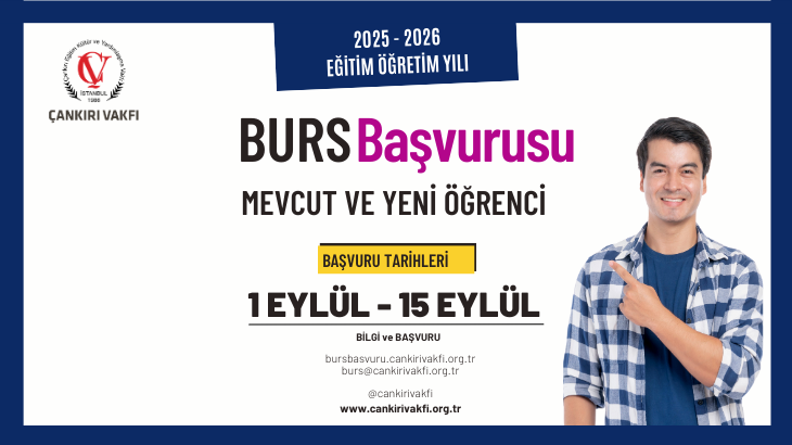 2025-2026 Burs Başvurusu